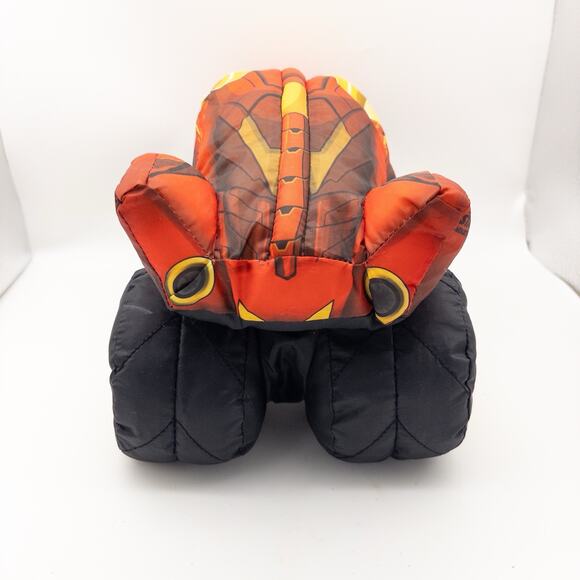 Marvel Iron Man Monster Jam Plush Truck Pillow Rare HTF 2001 - Picture 5 of 11